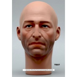 Male Mannequin Head TE07 - 54 cm