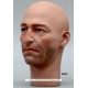 Male Mannequin Head TE07 - 54 cm