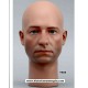 Male Mannequin Head TE08 - 54 cm