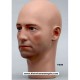 Male Mannequin Head TE08 - 54 cm