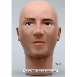 Tête de Mannequin Homme TE15 - 52 cm