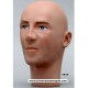 Male Mannequin Head TE12 - 56 cm