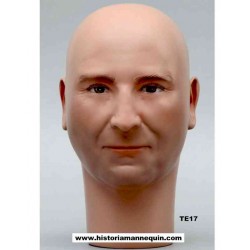 Tête de Mannequin Homme TE15 - 52 cm