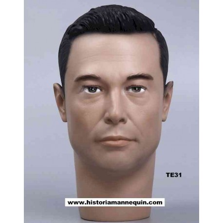 Male Mannequin Head TE31 - 55 cm