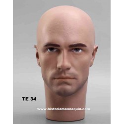 Male Mannequin Head TE34