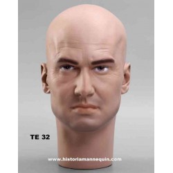 Male Mannequin Head TE32